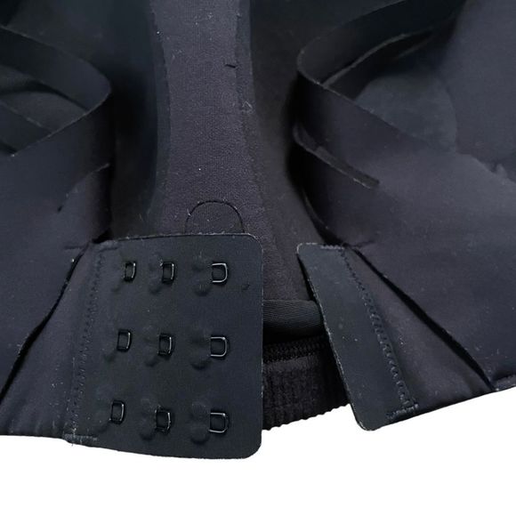 Lululemon AirSupport Bra High Support Sports Bra Black/Asphalt Grey 36 DD 36 E - Picture 11 of 11